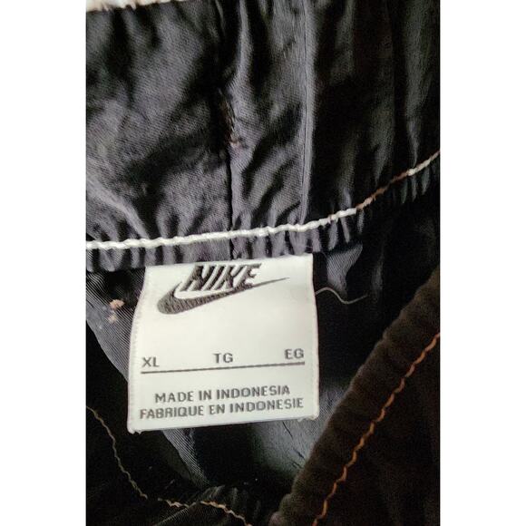 Nike Swoosh High Waisted Rise Nylon Pant Womens Size XL - Picture 4 of 11